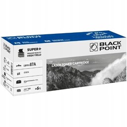 Toner Hp 87A czarny Blackpoint (9.500)