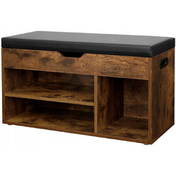 Szafka na Buty Obuwie z Siedziskiem Regał Półka