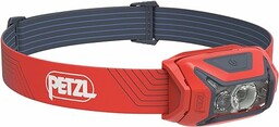 Petzl Uniseks Actik E063AA03 Lampa Czołowa, Czerwony, U