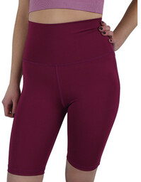 GymHero Shorts SHORTS-FUCHSIA, damskie spodenki bordowe