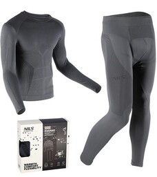 NILS BTZ0060 BIELIZNA TERMOAKTYWNA SZARA MĘSKA ZESTAW 2XL/3XL