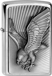 Zippo Zapalniczka 2003979 Eagle zapalniczka benzynowa, mosiądz