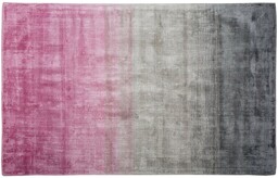 Beliani Dywan wiskozowy 140 x 200 cm różowo-szary