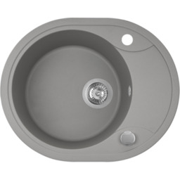 Zlewozmywak granitowy DAFNE 1 komora okrągła 47 x