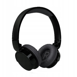 Słuchawki bezprzewodowe nauszne Bluetooth czarne Philips TAH3209BK