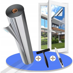 Folia Na Okna Szyby Przeciwsłoneczna Lustro Weneckie Zewnętrzne