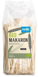 MAKARON ORKISZOWY WSTĄŻKI BIO 250 G NIRO