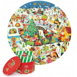 Puzzle okrągłe 150 Christmas Boppi