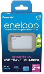 PANASONIC ŁADOWARKA SMARTPLUS USB + 4 x AA