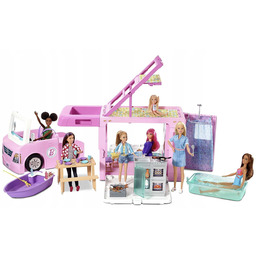 Barbie Matel Dreamcamper Kamper Marzeń Samochód 3W1