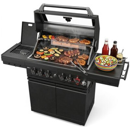 KOLER Grill ogrodowy gazowy Krone S2 Black 21.6