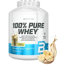 BIOTECH Odżywka białkowa 100 Pure Whey Bananowy (2000