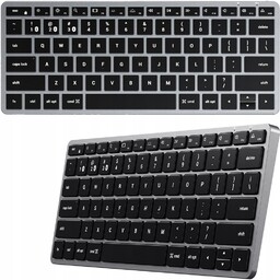 Bezprzewodowa klawiatura Satechi do PC/Mac/Windows, aluminiowa, Bt Usb-c
