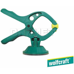 WOLFCRAFT Mini- ścisk sprężynowy z ssawką Microfix, zakres