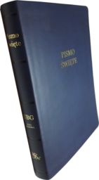 Uwspółcześniona Biblia Gdańska UBG duża ekoskóra PU F2