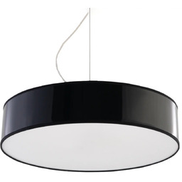 Lampa wisząca ARENA 45 czarna SL.0118 - Sollux