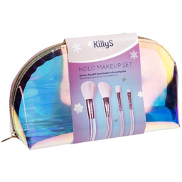 KILLYS SET Holo zestaw pędzli do makijażu 4szt