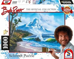Schmidt Spiele 57537 Bob Ross, góra nad morzem,