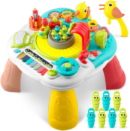 Stolik Edukacyjny Interaktywny Tablica 2W1 Dla Dzieci