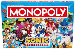 Gra towarzyska WINNING MOVES Monopoly Sonic Wielokolorowy
