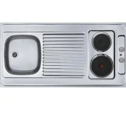 Alveus Combi Electra 120 1009155K Stalowy Inox Zlewozmywak