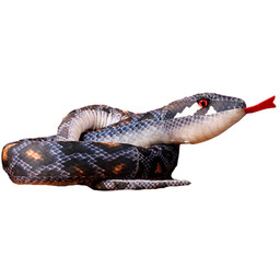 Maskotka Pluszowa Wąż Szary 210 cm