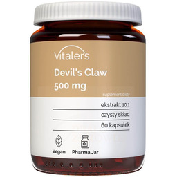 Czarci Pazur Devils Claw 500 mg Vitalers, 60