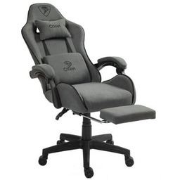 COBRA Fotel Player 5.0 CRF51 Szary + podnóżek