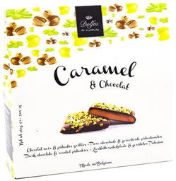 Bombonierka Caramel & Chocolat Prażone pistacje Dolfin 200g