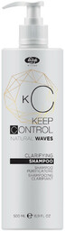 Lisap Keep Control Natural Waves Szampon oczyszczający włosy
