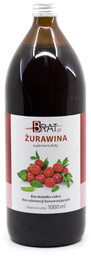 Sok z żurawiny 1000ml - Brat.pl