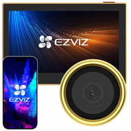 Wizjer Elektroniczny Wideodomofon Judasz z Kamera Wifi 4,3