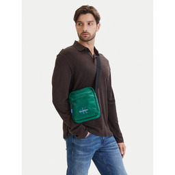Saszetka Calvin Klein Bold Reporter LV04D3421G Zielony
