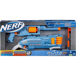 Hasbro Wyrzutnia Nerf Elite 2.0 Double Defense Pack