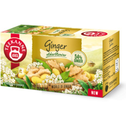 Teekanne Ginger Elderflower Czarny Bez 20 kopert herbata