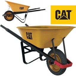 Taczka ogrodowa budowlana CATERPILLAR J-Series 6'' Steel 250kg