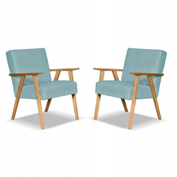 Fotel PRL zestaw retro vintage SOLER Family Meble