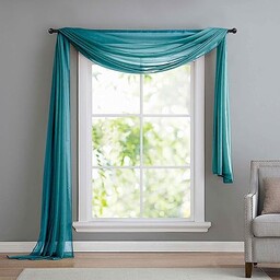 Zasłona poprzeczna, dekoracja z przezroczystego woalu, idealne uzupełnienie