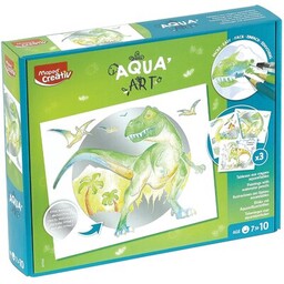 MAPED CREATIV Zestaw kreatywny Aqua Art Dinozaury 907058