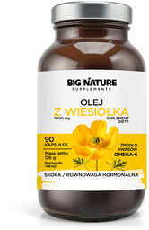 Big Nature Olej z wiesiołka, 90 kapsułek