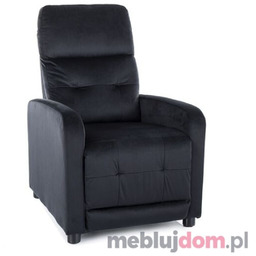 Fotel relaksacyjny OTUS VELVET Signal Czarny
