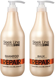 Stapiz Sleek Line Repair, zestaw regenerujący do włosów,