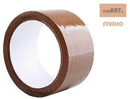 TAŚMA PAKOWA BRĄZOWA 48mm 50m Mocna Taśma klejąca