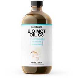 GymBeam BIO Olej MCT C8 500 ml