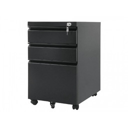 Szafka podbiurkowa Maclean MC-850 kontenerek metalowy z zamkiem