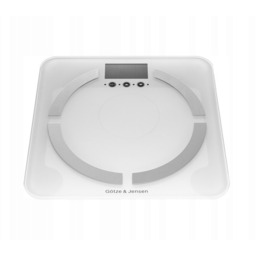 Waga elektroniczna GÖTZE & JENSEN BS502W Szkło Biały