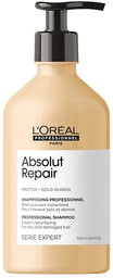 Loreal Absolut Repair, szampon regenerujący włosy uwrażliwione, 500ml