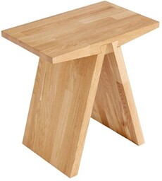 Muubs ANGLE Stołek Drewniany / Dębowy