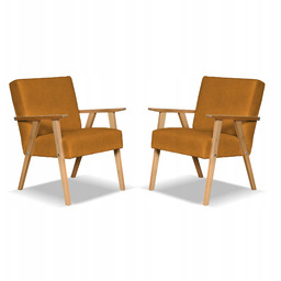 Fotel PRL zestaw retro vintage SOLER Family Meble