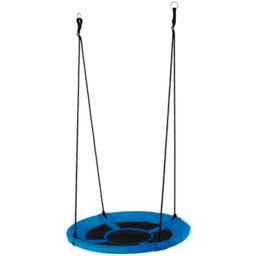 Huśtawka bocianie gniazdo 90 cm niebieska